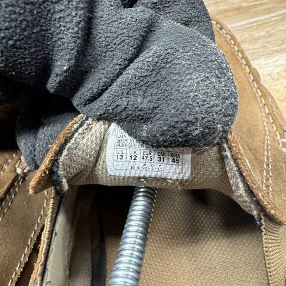 Skechers Brown Leather Loafers Men's Size 13 - Picture 5 of 6